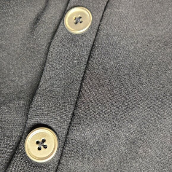 Zac & Rachel 20W Sailor Pants Navy Blue Pull-On Stretch Classic Nautical - Picture 3 of 6